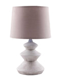 Lampada in ceramica sagomata, 30H50 cm