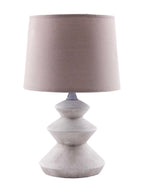 Lampada in ceramica sagomata, 30H50 cm