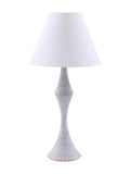 Lampada in metallo grigio, Ø23H46 cm
