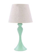 Lampada in metallo verde, Ø24H44 cm