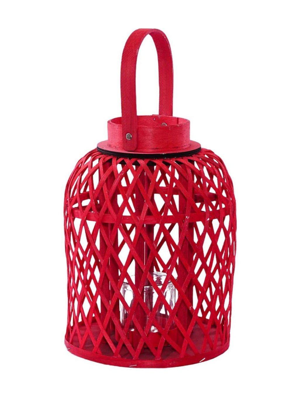 Lanterna in abete rossa, Ø11H30 cm
