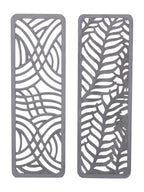 Pannello decorativo in mdf grigio, 40X120 cm