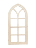 Specchio in abete a finestra, 48H100 cm