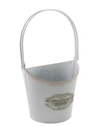 Vaschetta in latta "Home", Ø17H16 cm (kit da 3)